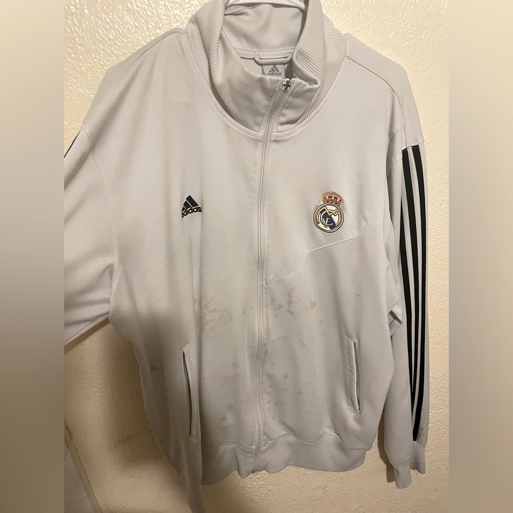 Adidas Real Madrid track jacket